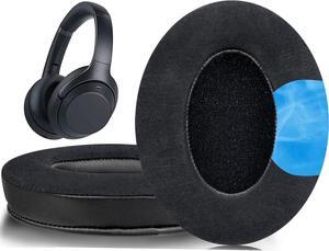 Cooling-Gel Replacement Earpads for Sony WH-1000XM3 (WH1000XM3) Over-Ear Headphones, Ear Pads Cushions with High-Density Noise Isolation Foam, Added Thickness - Black
