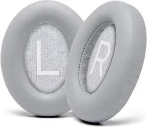 Original Ear Pads for Bose 700 Noise Cancelling Headphones (NC700) - Softer PU Leather, Luxurious Memory Foam, Added Thickness, Extra Durable Ear Cushions |(Silver)