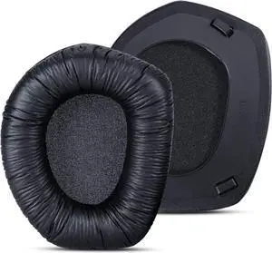 Ear Pads Cups Replacement HDR165 HDR175 HDR185 HDR195 RS165 RS175 RS185 RS195 Compatible with Sennheiser HDR165/175/185/195 RS165/175/185/195 Headphone (Wrinkled Leather HDR/RS165/175/185/195)