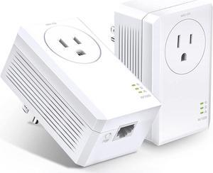 TL-PA7017P Powerline Ethernet Adapter AV1000  Gigabit Port, Plug and Play universal compatible router 2pack