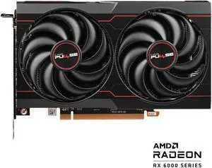 Sapphire Technology 11310-01-20G Pulse AMD Radeon RX 6600 Gaming Graphics Card with 8GB GDDR6, AMD RDNA 2 Sapphire Technology 11310-01-20G Pulse AMD Radeon RX 6600 Gaming Graphics Card with 8GB GDDR6, AMD RDNA 2