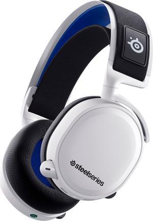 SteelSeries Arctis 7P+ Wireless Gaming Headset  Lossless 2.4 GHz  30 Hour Battery Life  USB-C  3D Audio  for PS5, PS4, PC, Mac, Android and Switch - White