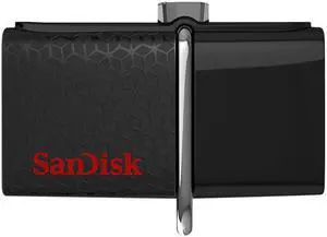 SanDisk 128GB Ultra Dual OTG USB 3.0 Flash Drive, Speed Up to 150MB/s (SDDD2-128G-GAM46)