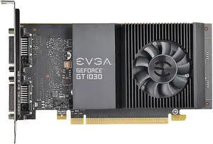 EVGA GeForce GT 1030 DirectX 12 02G-P4-6338-KR 2GB 64-Bit GDDR5 PCI Express 3.0 Video Card