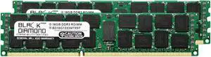 32GB Kit (2x16GB) DDR3 1333 (PC3-10600) ECC Registered VLP Memory 240-pin (2Rx4)