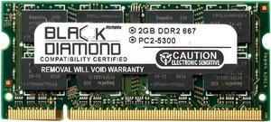 2GB RAM Memory for Lenovo ThinkPad Z61t 9448-xxx Black Diamond Memory Module DDR2 SO-DIMM 200pin PC2-5300 667MHz Upgrade