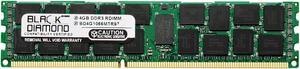 4GB RAM Memory for IBM eServer X-Series x3250 m3 Black Diamond Memory Module DDR3 ECC Registered RDIMM 240pin PC3-8500 1066MHz Upgrade