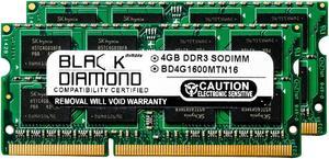 8GB 2X4GB RAM Memory for Lenovo ThinkPad X230 Black Diamond Memory Module DDR3 SO-DIMM 204pin PC3-12800 1600MHz Upgrade