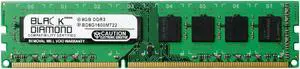 8GB (2Rx8) DDR3 1600 (PC3-12800) Memory 240-pin
