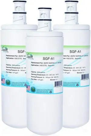 Swift Green Filters SGF-A1 Compatible Commercial Water Filter for 3M/RV MARINE, A1, 5610429 , Made in USA Swift Green Filters SGF-A1 Compatible Commercial Water Filter for 3M/RV MARINE, A1, 5610429 , Made in USA
