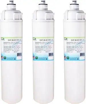 Swift Green Filters SGF-96-20 VOC-L-S Compatible Commercial Water Filter for EV9611-00, EV9610-00, EV9612-11, EV9612-16, Made in USA Swift Green Filters SGF-96-20 VOC-L-S Compatible Commercial Water Filter for EV9611-00, EV9610-00, EV9612-11, EV9612-16, Made in USA
