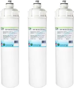 Swift Green Filters SGF-96-23 CTO-ION-S Compatible Commercial Water Filter for EV9607-10. Swift Green Filters SGF-96-23 CTO-ION-S Compatible Commercial Water Filter for EV9607-10.