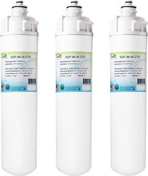 Swift Green Filters SGF-96-45 CTO Compatible Commercial Water Filter for EV9607-00, Made in USA Swift Green Filters SGF-96-45 CTO Compatible Commercial Water Filter for EV9607-00, Made in USA