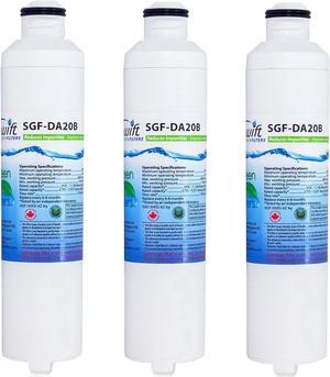 Swift Green Filters SGF-DA20B Compatible Refrigerator Water Filter for DA29-0020B, DA2900019A, DA2900020A, DA97-08006A-B, DA97-08006B, Made in USA
