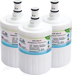Swift Green Filters SGF-W41 Rx Compatible Pharmaceuticals Refrigerator Water Filter for EDR8D1, FILTER 8, 46-9002, 8171413, 8171414 Made in USA (3 Pack).