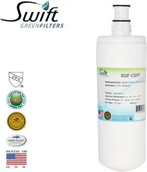 Swift Green Filters SGF-CSFF Compatible Commercial Water Filter for AQUA-PURE C-CS-FF, 56104-27 , Made in USA Swift Green Filters SGF-CSFF Compatible Commercial Water Filter for AQUA-PURE C-CS-FF, 56104-27 , Made in USA