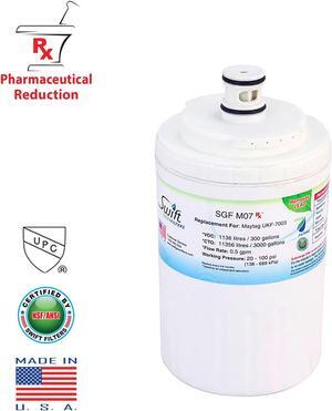 Swift Green Filters SGF-M07 Rx Compatible Pharmaceuticals Refrigerator Water Filter for UKF7003, UKF7001, EDR7D1, Filter 7, Made in USA