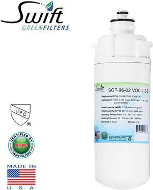 Swift Green Filters SGF-96-02 VOC-L-S-B Compatible Commercial Water Filter for EV9612-66, EV961261, Made in USA