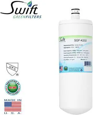 Swift Green Filters Kohler K-201 Water Filter Replacement for SGF-K201 - White, 1 Pack, Home Improvement