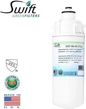 Everpure EV9617-06, EV9617-05 Filter Replacement SGF-96-09 CTO-B by Swift Green Filters