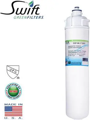 Swift Green Filters SGF-96-17 SED Compatible Commercial Water Filter Replacement Cartridge for 4C-X, EV9590-06. Swift Green Filters SGF-96-17 SED Compatible Commercial Water Filter Replacement Cartridge for 4C-X, EV9590-06.