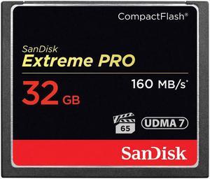 SanDisk Extreme Pro 32GB Compact Flash CF Card Model CFXPS-032G-X46 (160MB/s)