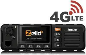 Inrico TM-7 Plus Unlocked Android US Version 4G Network Mobile Radio for Zello
