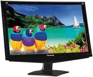 ViewSonic VA1948m-LED Black 19" 5ms LED BackLight LCD Monitor w/Speakers 250 cd/m2 DC 10,000,000:1 (1,000:1)
