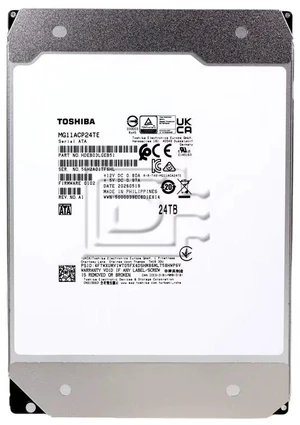 Toshiba MG11 MG11ACP24TE 24TB SATA 6Gbps 7.2K 512e SED Enterprise HDD - OEM Toshiba MG11 MG11ACP24TE 24TB SATA 6Gbps 7.2K 512e SED Enterprise HDD - OEM