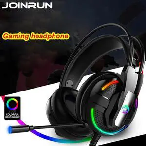 YOBO Gaming Headphone Earphones Headset Stereo Headphones Earphones with Microphone for PC Mobile Phone