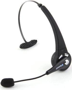 Mono Wireless Bluetooth Headset Headphones Noise Canceling with Mic Handsfree for PC PS3 Gaming Mobile Phone Laptop