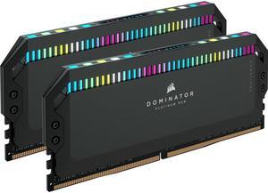 Corsair Dominator Platinum RGB 32GB (2x16GB) DDR5 DRAM 5600MHz C36 Memory Kit - Black