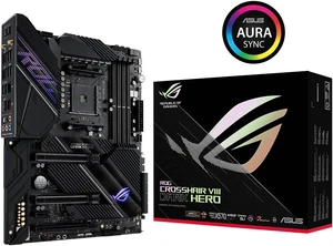 ASUS ROG Crosshair VIII Dark Hero AM4 AMD X570S SATA 6Gb/s ATX AMD Motherboard OPENBOX ASUS ROG Crosshair VIII Dark Hero AM4 AMD X570S SATA 6Gb/s ATX AMD Motherboard OPENBOX
