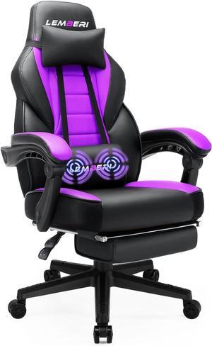 VITESSE Gaming Chairs for Adults,Ergonomic Video Game Chairs with footrest,Big and Tall Gaming Chair 400lb Weight Capacity, Racing Style Gaming Computer Gamer Chair with Headrest and Lumbar Support