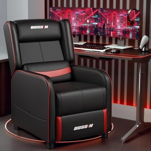 VITESSE Gaming Recliner Chair for Adults 400lbs Racing Style Sofa Big and Tall PU Leather Recliner Seating, Modern Ergonomic Lounge Comfortable Home Movie Theater for Living Room(Red) VITESSE Gaming Recliner Chair for Adults 400lbs Racing Style Sofa Big and Tall PU Leather Recliner Seating, Modern Ergonomic Lounge Comfortable Home Movie Theater for Living Room(Red)