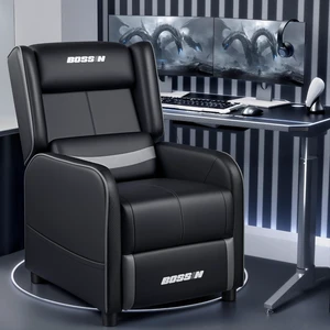 VITESSE Gaming Recliner Chair for Adults 400lbs Racing Style Sofa Big and Tall PU Leather Recliner Seating, Modern Ergonomic Lounge Comfortable Home Movie Theater for Living Room(Gray) VITESSE Gaming Recliner Chair for Adults 400lbs Racing Style Sofa Big and Tall PU Leather Recliner Seating, Modern Ergonomic Lounge Comfortable Home Movie Theater for Living Room(Gray)