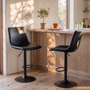 Vitesse Adjustable Swivel Bar Stools Set of 2,Counter Height Bar Stools with Back,350 LBS PU Leather Bar Stool for Kitchen Island,Upholstered Pub Stools with Footrest,Armless Dining Chairs for Bar Vitesse Adjustable Swivel Bar Stools Set of 2,Counter Height Bar Stools with Back,350 LBS PU Leather Bar Stool for Kitchen Island,Upholstered Pub Stools with Footrest,Armless Dining Chairs for Bar