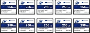 THREE COLOUR DOGFISH Compact Flash Memory Card 256MB 10PACK Industrial CF Type I Card FAT16 CF Cards for Industrial Equipment and Vintage Digital Cameras THREE COLOUR DOGFISH Compact Flash Memory Card 256MB 10PACK Industrial CF Type I Card FAT16 CF Cards for Industrial Equipment and Vintage Digital Cameras