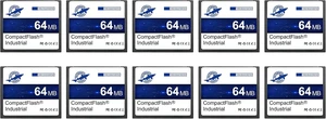 THREE COLOUR DOGFISH Compact Flash Memory Card 64MBB 10PACK Industrial CF Type I Card FAT16 CF Cards for Industrial Equipment and Vintage Digital Cameras THREE COLOUR DOGFISH Compact Flash Memory Card 64MBB 10PACK Industrial CF Type I Card FAT16 CF Cards for Industrial Equipment and Vintage Digital Cameras