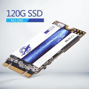 Dogfish M.2 2242 120GB Ngff SATA3 Internal Solid State Drive 42MM 3D NAND TLC SATA III 6 Gb/s Laptop Hard Drive M2 (120GB M.2 2242)