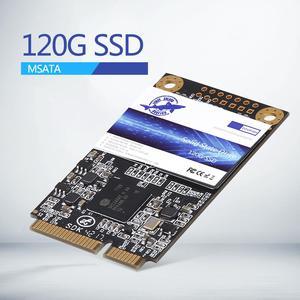 Dogfish mSATA SSD 120GB SATA III 3D NAND TLC 6 Gb/s (30x50.9mm) Internal Solid State Drive Compatible with Desktop PC Laptop (mSATA 120GB)