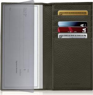  Access Denied Genuine Leather Checkbook Cover For