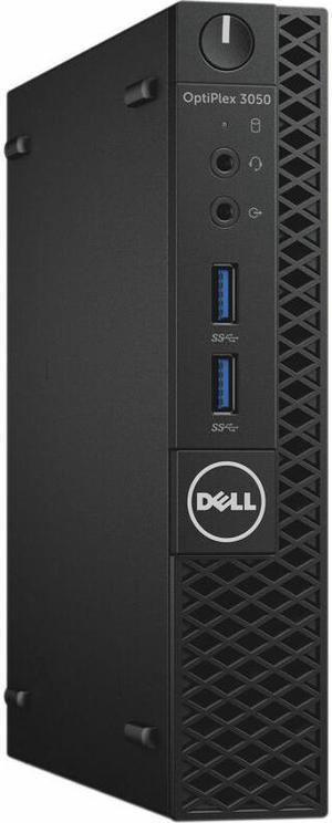 Dell Optiplex 3050 Micro Micro Tower Desktop, Intel Core 7th Gen i5-7500T, 8GB RAM, 256GB SSD, Win 10 Pro