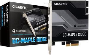 Gigabyte GC-MAPLE RIDGE Thunderbolt 4 PCI-Ex4 add on Card USB Type-C DisplayPort