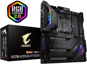 Gigabyte X570 AORUS XTREME Motherboard CPU AM4 AMD Ryzen DDR4 WiFi 10GbE LAN RGB