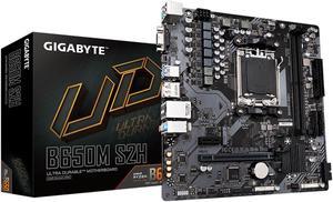 Gigabyte AMD B650M S2H AM5 DDR5 Micro ATX VGA HDMI DP LAN 1 Gigabit M.2 PCIe