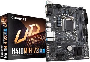 Gigabyte H410M H V3 Motherboard CPU SOCKET LGA1200 Intel DDR4 HDMI VGA GbE LAN