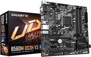 Gigabyte motherboard B560M DS3H V3 DDR4 LGA 1200 Micro ATX HDMI