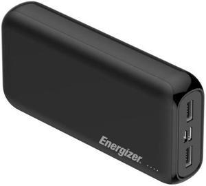 Energizer 20000mAh OUT USB-A/A in USB-C/mUSB power bank Black USB-A 5V 2.1A