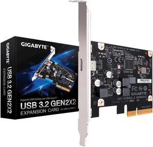 Gigabyte GC-USB 3.2 GEN2X2 Type-C connector 20Gb/s data-transfer Speed PCIe